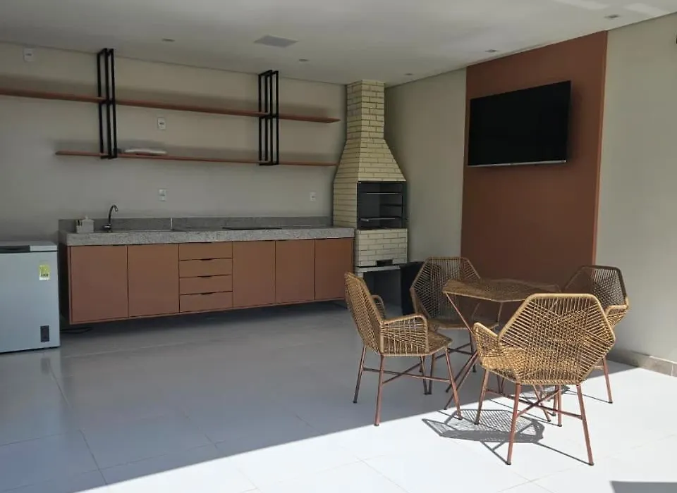 Apto 250mt Praia Coroa Vermelha 2 Quartos com Ar Condicionado-1